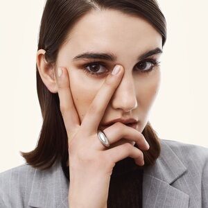 Hey Harper Rebecca Silver Ring